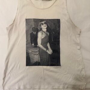 Anna Wintour White Tank Top
